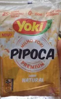 Mängden socker i Pipoca Para Micro Ondas Natural Light Zero Sódio Yoki Pacote 50g