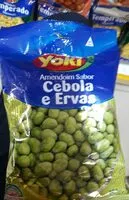 Mängden socker i Yoki cebola e ervas 150g