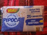 Mängden socker i Pipoca Premium Integral - Sabor Manteiga reduzido em sódio 90g
