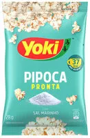 Mängden socker i Pipoca Pronta Com Sal Marinho Yoki Pacote 28g