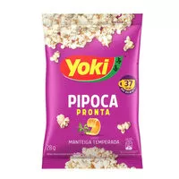 Mängden socker i Pipoca Pronta Manteiga Temperada Yoki Pacote 28g
