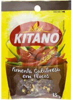 Mängden socker i Pimenta Calabresa Em Flocos Kitano Pacote 13g