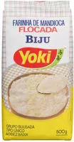 Mängden socker i Farinha De Mandioca Tipo único Flocada Yoki Pacote 500g