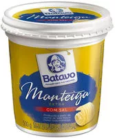 Mängden socker i Manteiga Extra Com Sal Batavo Pote 500g