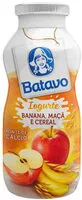 Mängden socker i Iogurte Parcialmente Desnatado Banana, Maçã E Cereal Batavo Frasco 170g