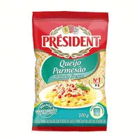 Mängden socker i Queijo Parmesão Ralado Fresco Président Pacote 100g