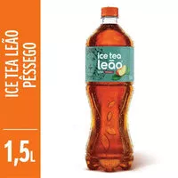 Mängden socker i Chá Preto Ice Tea Pêssego Leão Garrafa 1,5l