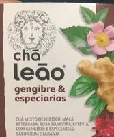 Mängden socker i Chá de gengibre e especiarias