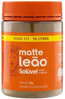 Mängden socker i Chá Mate Tostado Original Matte Leão Pote 50g