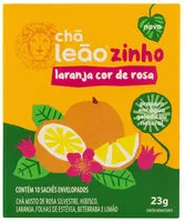 Mängden socker i Chá Laranja Cor De Rosa Leãozinho Caixa 23g 10 Unidades