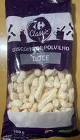 Mängden socker i Biscoito de Polvilho