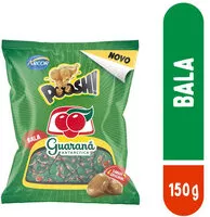 Mängden socker i Bala Guaraná Antarctica Poosh Pacote 150g