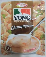 Mängden socker i Vono Champignon