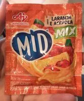 Mängden socker i Laranja e acerola