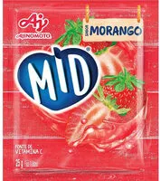 Mängden socker i Suco Mid Morango