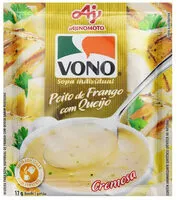 Mängden socker i Sopa Individual Cremosa Peito De Frango Com Queijo Vono Pacote 17g