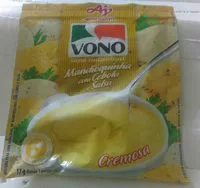Mängden socker i Sopa Individual Cremosa Mandioquinha Com Cebola E Salsa Vono Pacote 17g