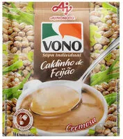 Mängden socker i Sopa Individual Cremosa Caldinho De Feijão Vono Pacote 18g