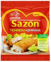 Mängden socker i Farinha Para Empanar Ervas Com Toque De Limão Sazón Tempera Empana Pacote 60g