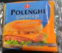 Mängden socker i Queijo Processado Cheddar Polenghi Sandwich In 144g