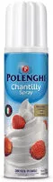 Mängden socker i Creme Chantilly Spray Polenghi Frasco 250g