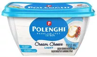 Mängden socker i Cream Cheese Light Polenghi Pote 300g