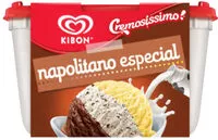 Mängden socker i Sorvete Napolitano Especial Kibon Cremosíssimo Pote 2l