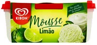 Mängden socker i Sorvete Limão Kibon Mousse Pote 1,3l