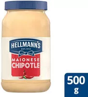 Mängden socker i Maionese Chipotle Hellmanns Pote 500g