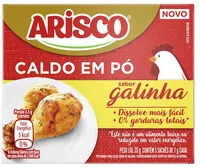 Mängden socker i Caldo Pó Galinha Arisco Caixa 35g 5 Unidades