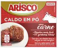 Mängden socker i Caldo Pó Carne Arisco Caixa 35g 5 Unidades
