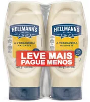 Mängden socker i Pack Maionese Hellmanns Squeeze 2 Unidades 335g Cada Leve Mais Pague Menos