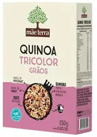 Mängden socker i Quinoa Tricolor Em Grãos Integral Mãe Terra Caixa 250g