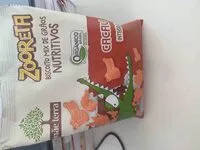 Mängden socker i Zooreta biscoito mix de gross nutritivos