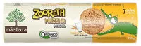 Mängden socker i Biscoito Maisena Com Mix De Grãos Vegano Integral Orgânico Mãe Terra Zooreta Pacote 110g