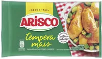 Mängden socker i Tempero Pó Para Frango, Peixes E Arroz Arisco Tempera Mais Pacote 50g 10 Unidades