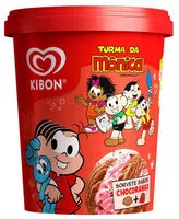 Mängden socker i Sorvete Chocorango Turma Da Mônica Kibon Pote 800ml
