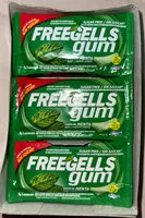Mängden socker i FREEGELLS gum