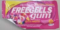 Mängden socker i Freegells Gum Tutti-Futti