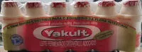 Mängden socker i Pack Leite Fermentado Desnatado Yakult Frasco 480g 6 Unidades