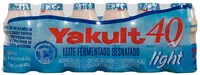 Mängden socker i Leite Ferm.yakult Light 6x80gr 40 Bopp