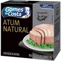 Mängden socker i Atum Sólido Ao Natural Gomes Da Costa Caixa 120g
