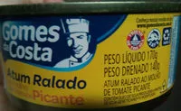Mängden socker i Atún Rallado Picante Gomes da Costa
