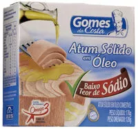 Mängden socker i Atum Sólido Em óleo Gomes Da Costa Baixo Teor De Sódio Caixa 120g