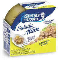 Mängden socker i Salada Com Atum, Batata Doce E Azeite Gomes Da Costa Lata 140g