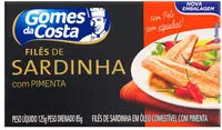 Mängden socker i Filé De Sardinha Com óleo Com Pimenta Gomes Da Costa Caixa 85g