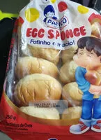 Mängden socker i Pãezinhos Panco Egg Sponge Pacote 250g