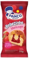 Mängden socker i Bolinho Baunilha Recheio Morango Panco Bebezinho Pacote 70g 2 Unidades