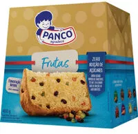 Mängden socker i Panettone Com Frutas Cristalizadas E Uvas Passas Sem Adição De Açúcar Panco Caixa 400g