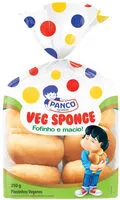 Mängden socker i Pãezinhos Panco Veg Sponge Pacote 250g